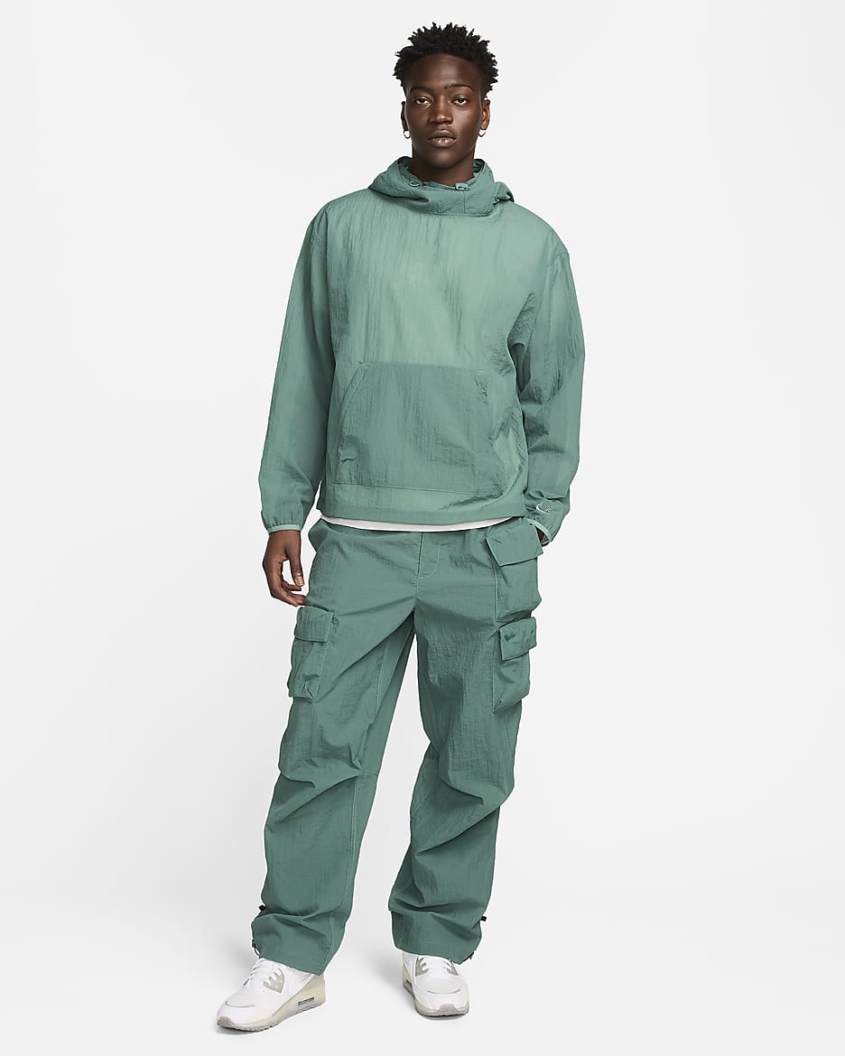 Nike Sportswear Tech Pack Men s Woven Sweatshirt. Nike HR